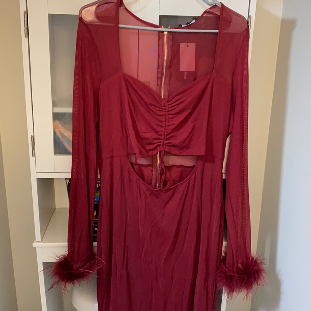Fashion Nova red dress